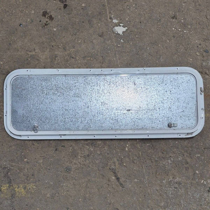 Used Radius Cornered Cargo Door - 35.875 X 11.875 X 0.625 - Young Farts RV Parts
