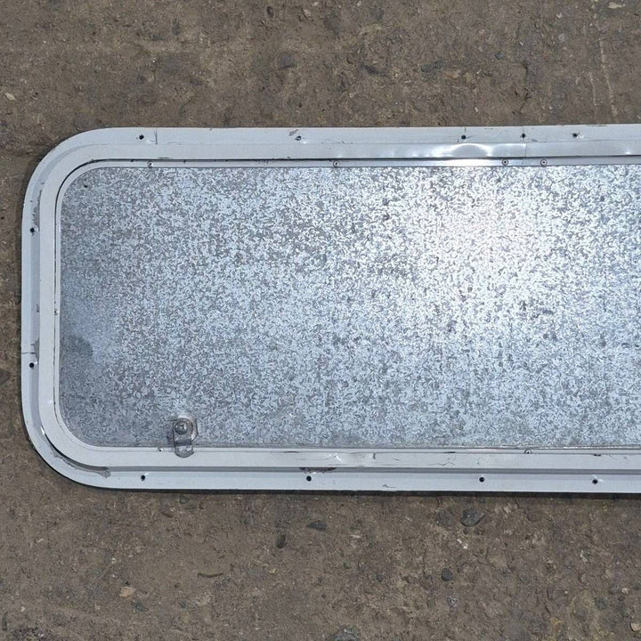 Used Radius Cornered Cargo Door - 35.875 X 11.875 X 0.625 - Young Farts RV Parts