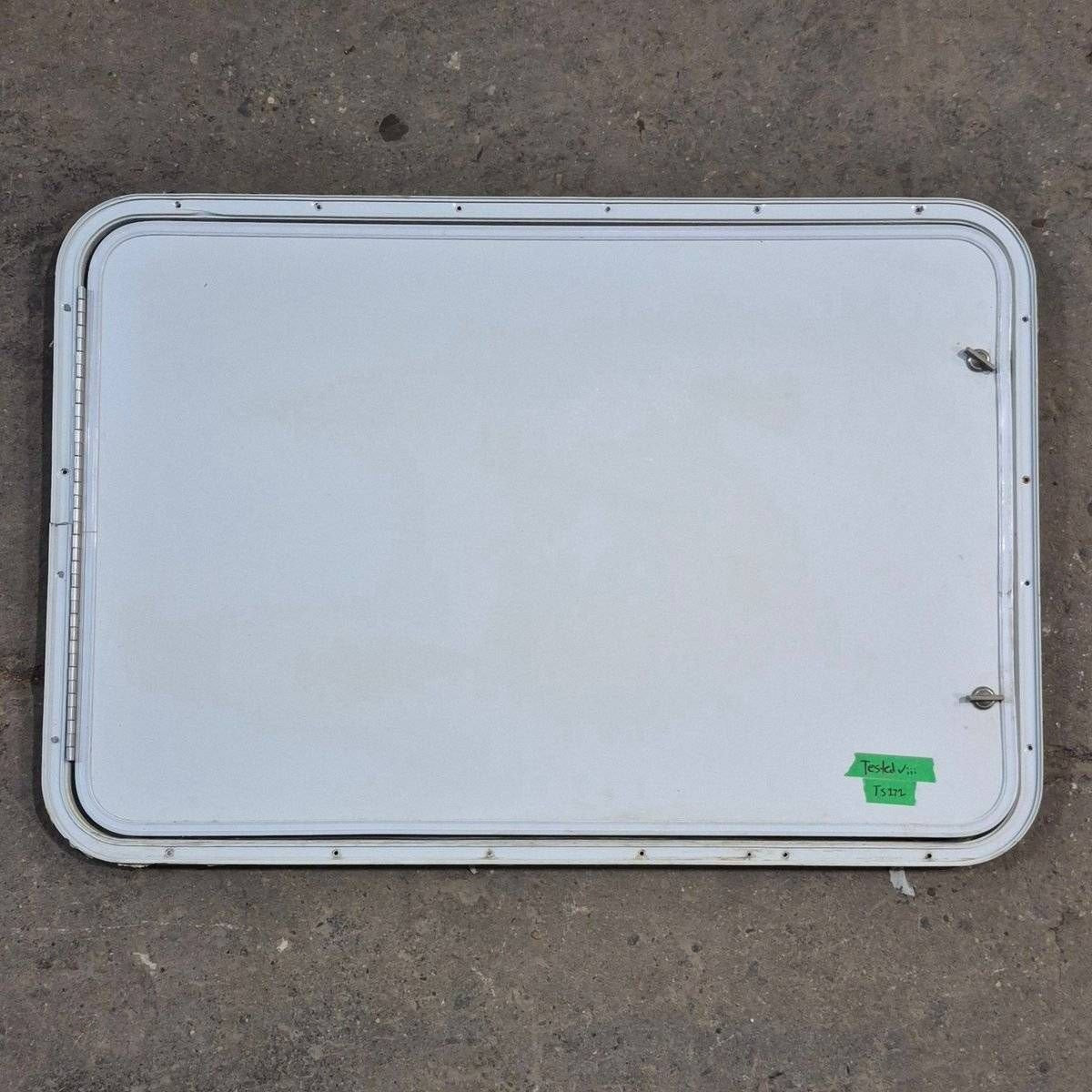 Used Radius Cornered Cargo Door - 35.875 X 23.875 X 0.625 - Young Farts RV Parts