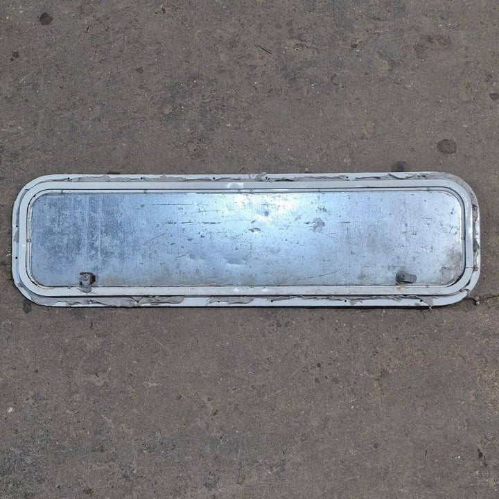 Used Radius Cornered Cargo Door - 35.875 X 9.125 X 0.625 - Young Farts RV Parts