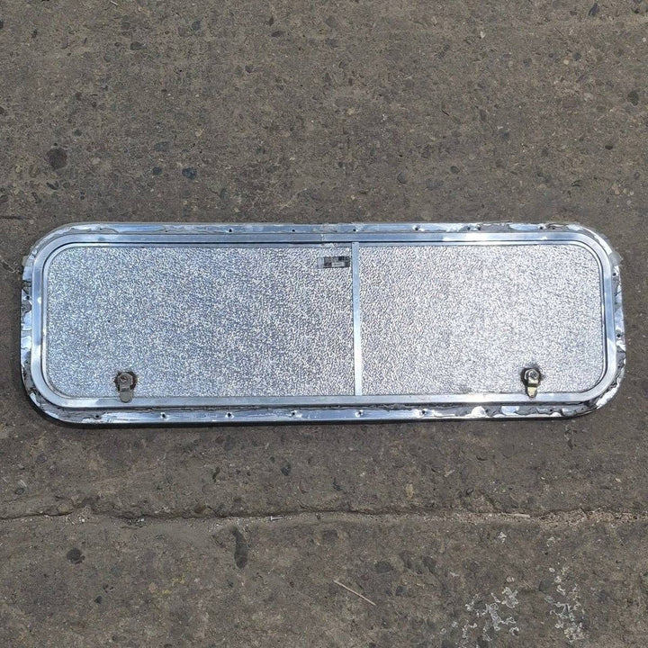 Used Radius Cornered Cargo Door - 36" X 10 7/8" X 3/4" - Young Farts RV Parts