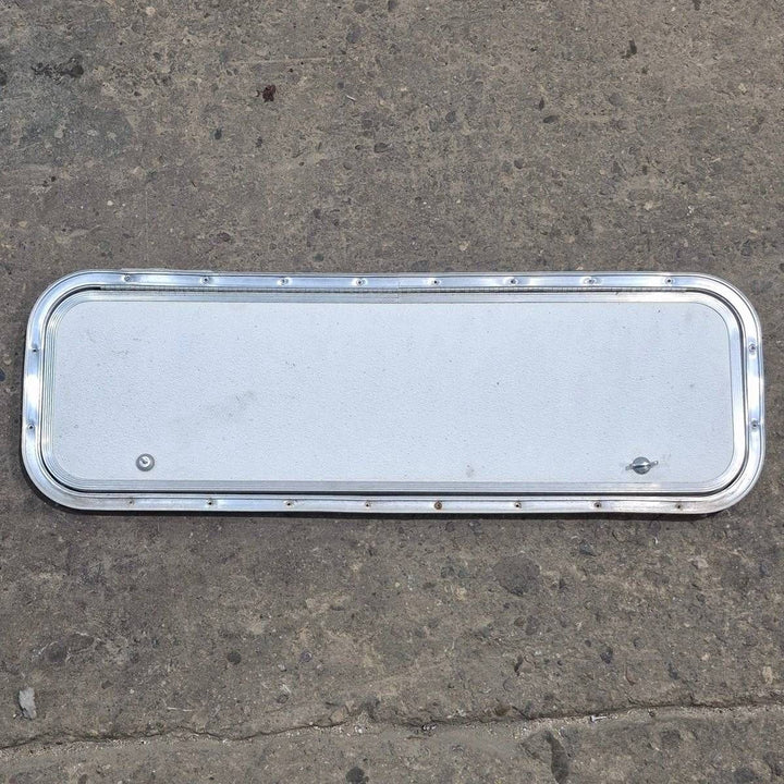 Used Radius Cornered Cargo Door - 36" X 10 7/8" X 3/4" - Young Farts RV Parts