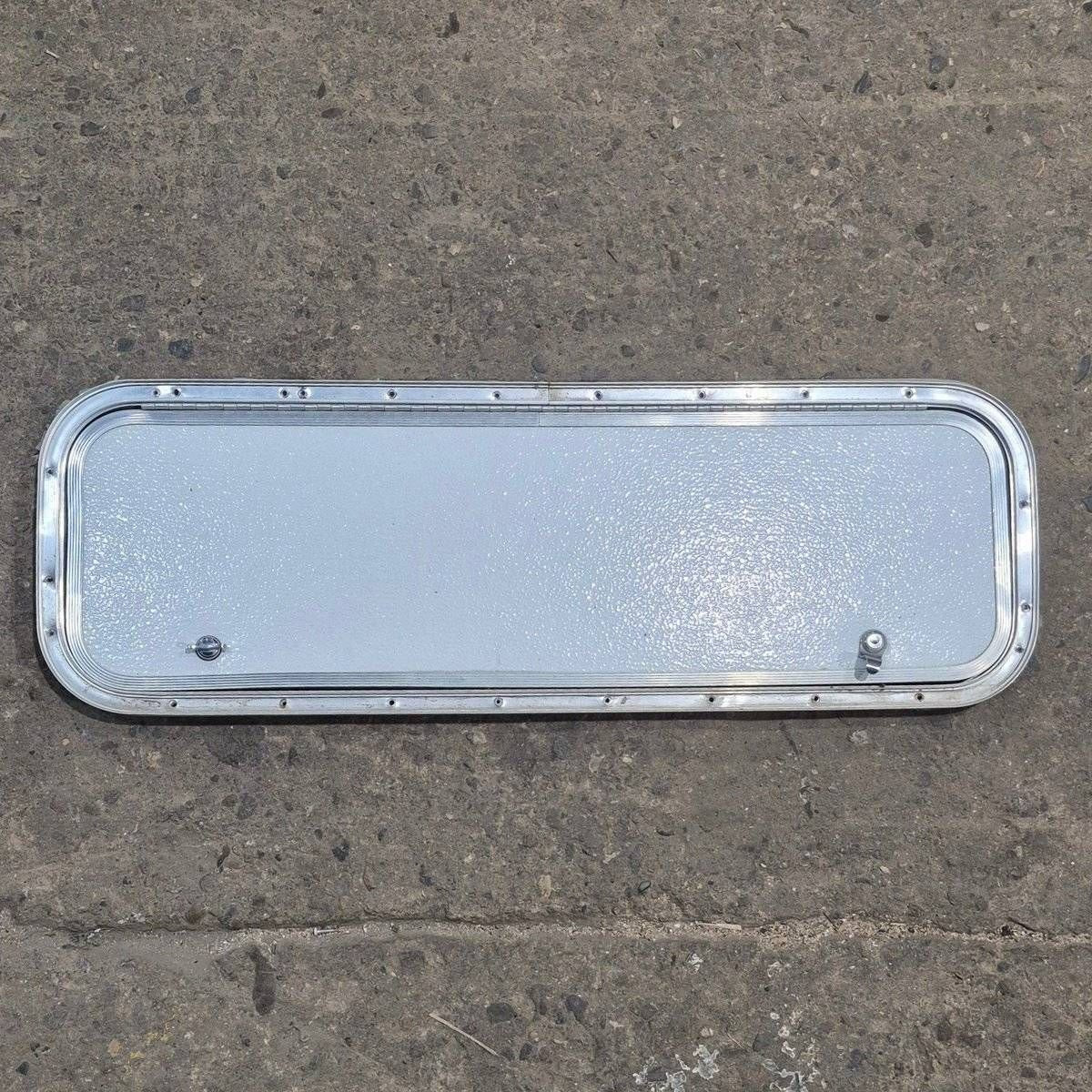 Used Radius Cornered Cargo Door - 36" X 10 7/8" X 3/4" - Young Farts RV Parts