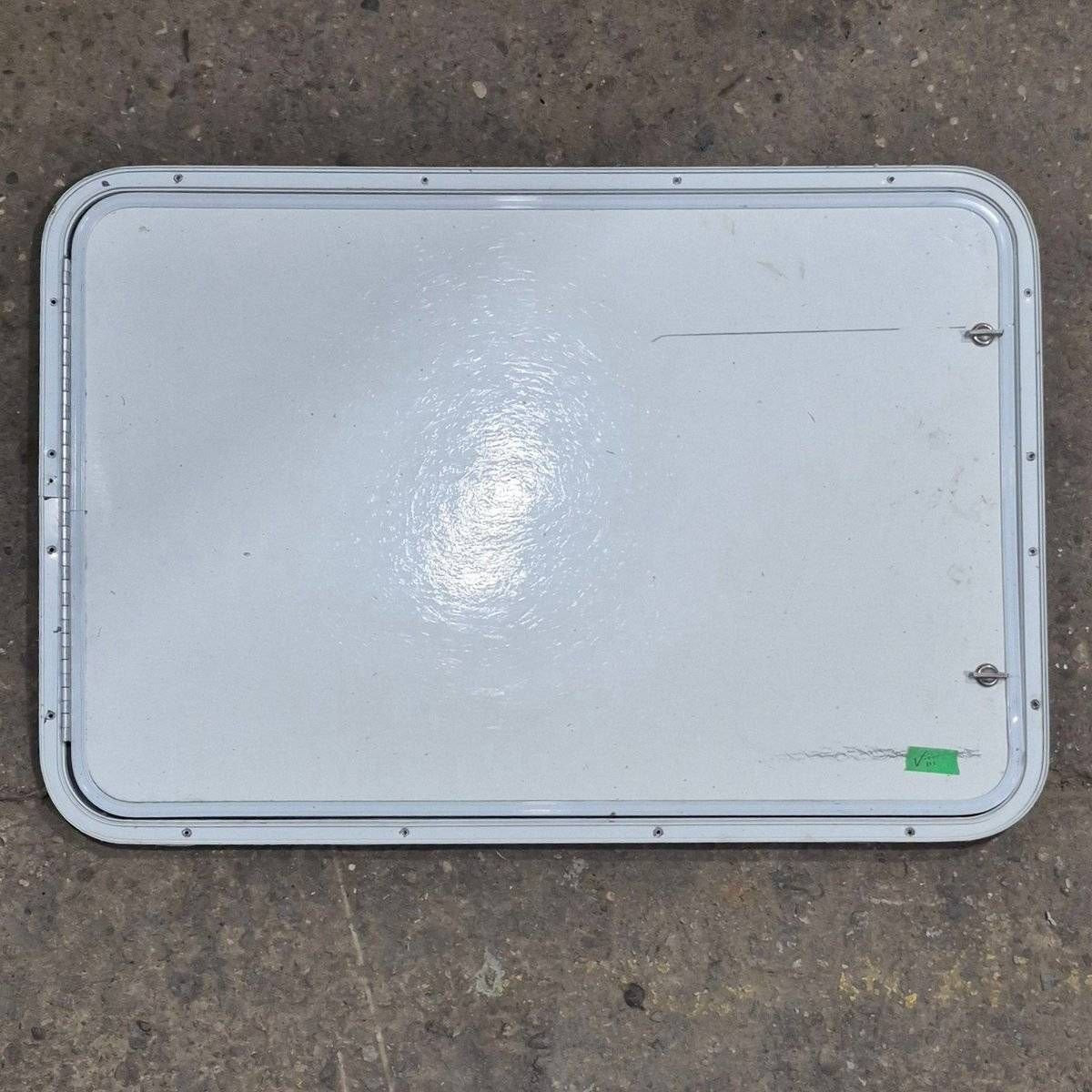 Used Radius Cornered Cargo Door - 36 X 23.375 X 0.625 - Young Farts RV Parts