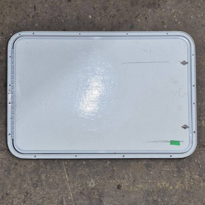 Used Radius Cornered Cargo Door - 36 X 23.375 X 0.625 - Young Farts RV Parts
