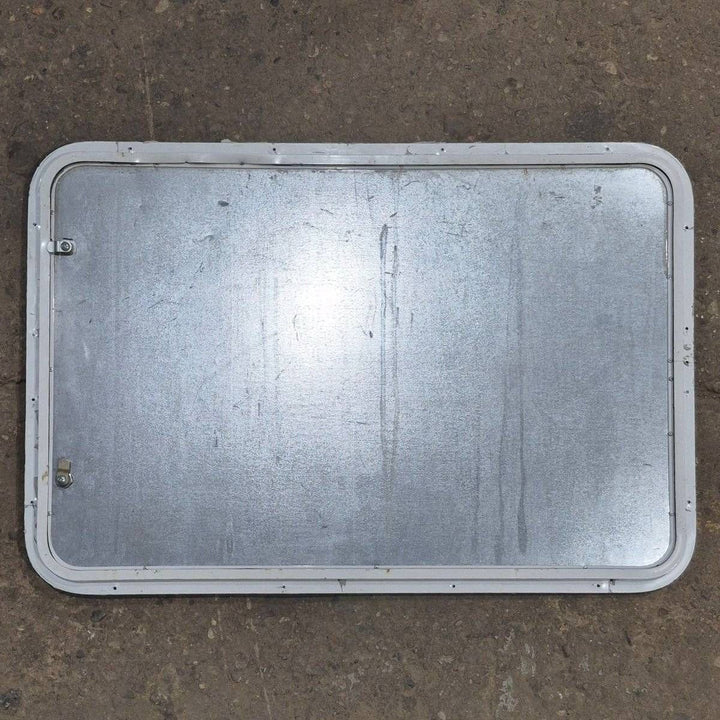 Used Radius Cornered Cargo Door - 36 X 23.375 X 0.625 - Young Farts RV Parts
