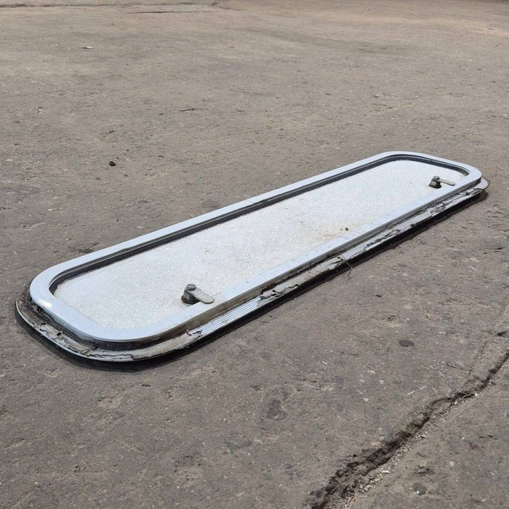 Used Radius Cornered Cargo Door - 37 7/8" X 8 7/8" X 1/2" - Young Farts RV Parts