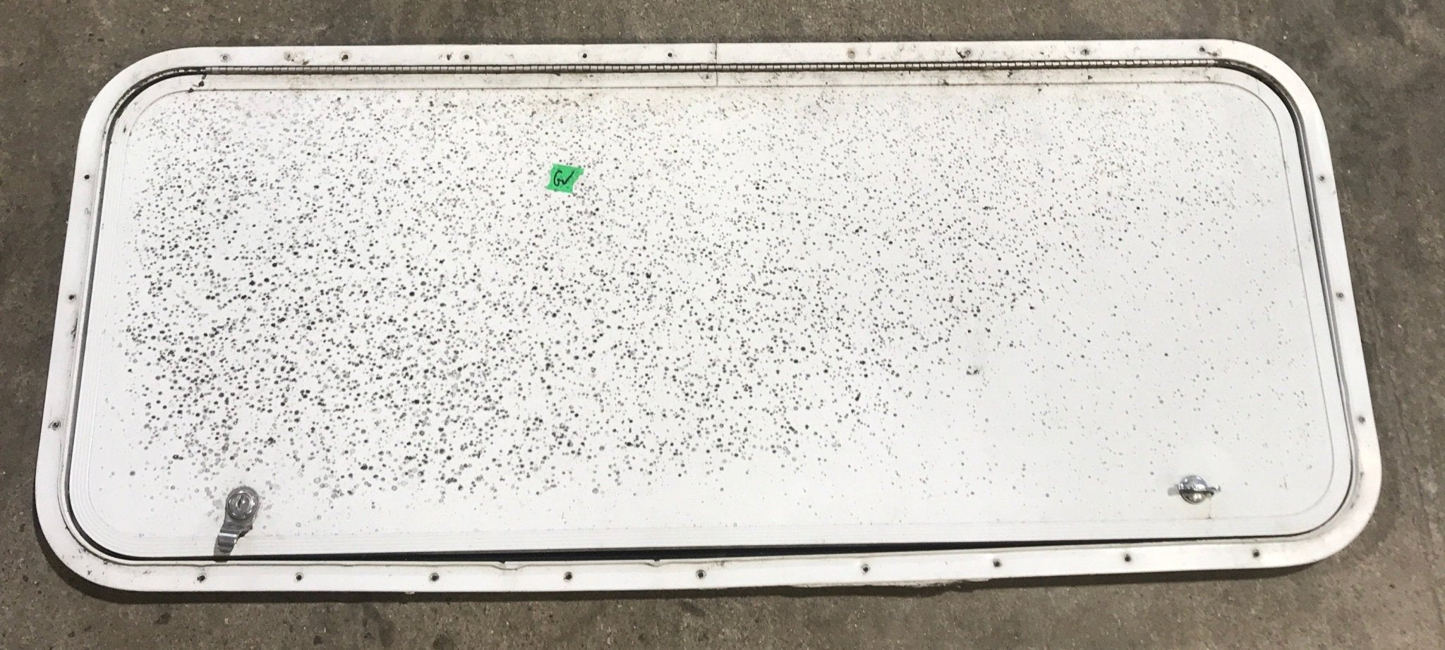 Used Radius Cornered Cargo Door 39 3/4" x 15 3/4" x 3/4"D - Young Farts RV Parts