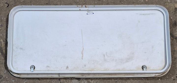 Used Radius Cornered Cargo Door 39 3/4" x 17 1/4" x 2"D - Young Farts RV Parts