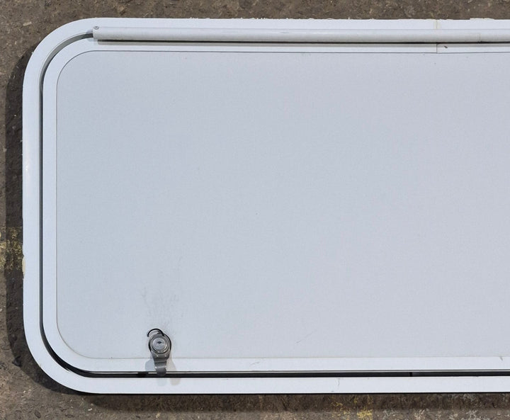 Used Radius Cornered Cargo Door 39 3/4" x 17 1/4" x 2"D - Young Farts RV Parts