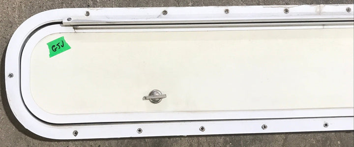 Used Radius Cornered Cargo Door 39" x 6 3/4" x 1 7/8"D - Young Farts RV Parts