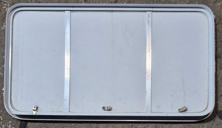 Used Radius Cornered Cargo Door 40" x 21 1/2" x 1 7/8" D - Young Farts RV Parts