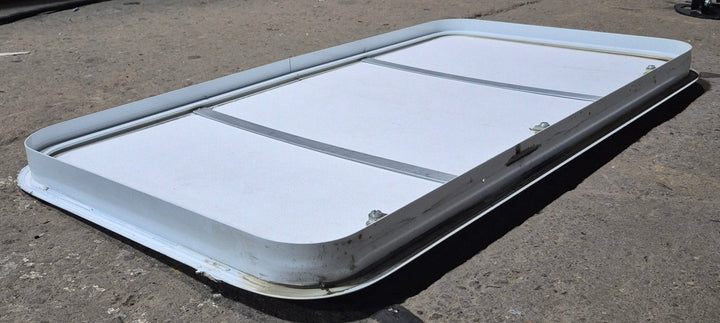 Used Radius Cornered Cargo Door 40" x 21 1/2" x 1 7/8" D - Young Farts RV Parts