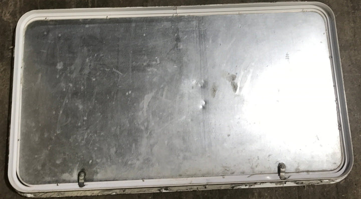 Used Radius Cornered Cargo Door 41 3/4" x 22 3/4" x 1 7/8" D - Young Farts RV Parts