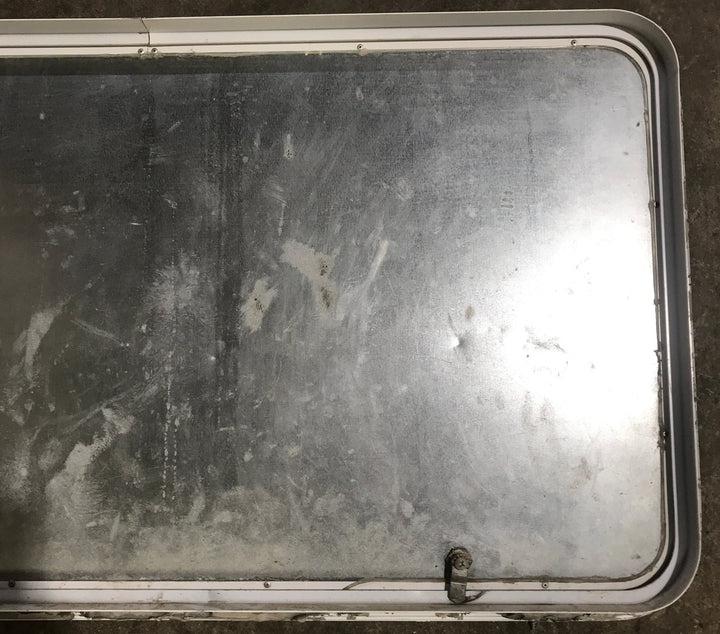 Used Radius Cornered Cargo Door 41 3/4" x 22 3/4" x 1 7/8" D - Young Farts RV Parts