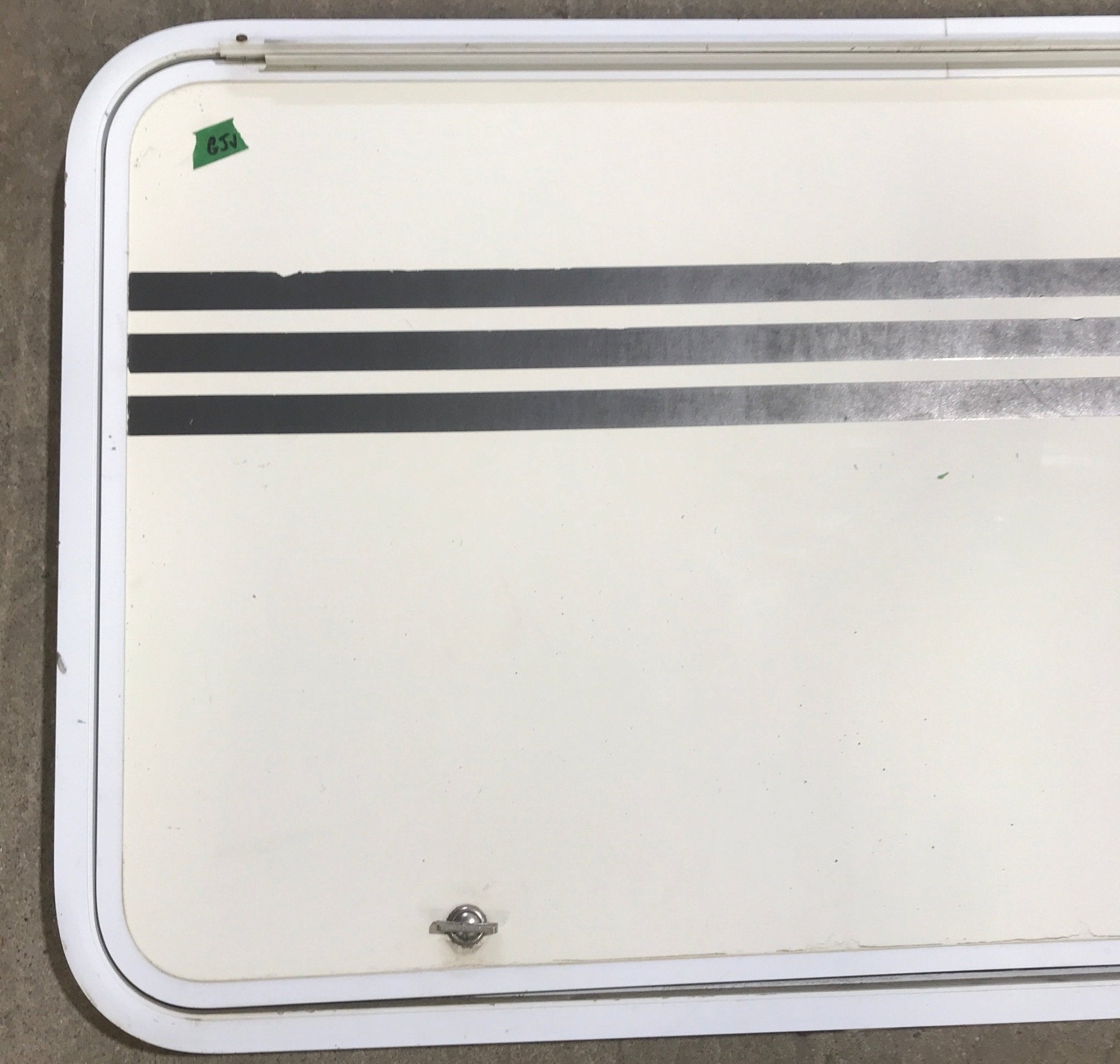 Used Radius Cornered Cargo Door 41 3/4" x 22 3/4" x 1 7/8" D - Young Farts RV Parts