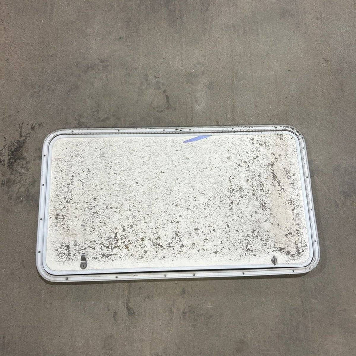 Used Radius Cornered Cargo Door - 41.75 X 22.75 X 0.625 - Young Farts RV Parts