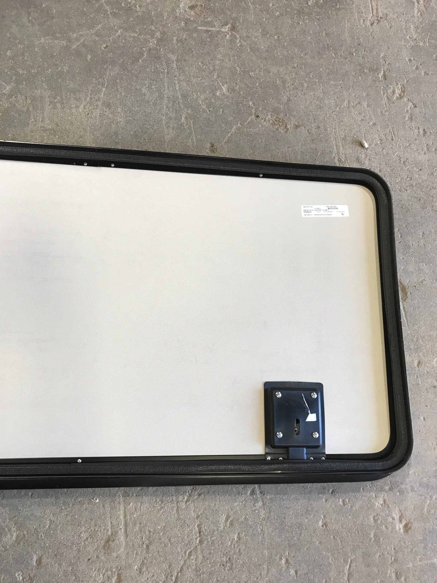 Used Radius Cornered Cargo Door 47 1/2" x 23 3/4" x 2"D - Young Farts RV Parts