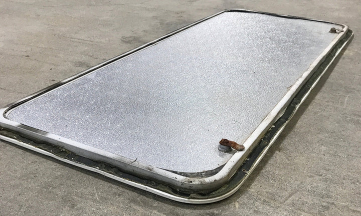 Used Radius Cornered Cargo Door 47 3/4" x 19 3/4" x 3/4" D - Young Farts RV Parts