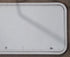 Used Radius Cornered Cargo Door 47 5/8" x 20" x 1 7/8" - Young Farts RV Parts