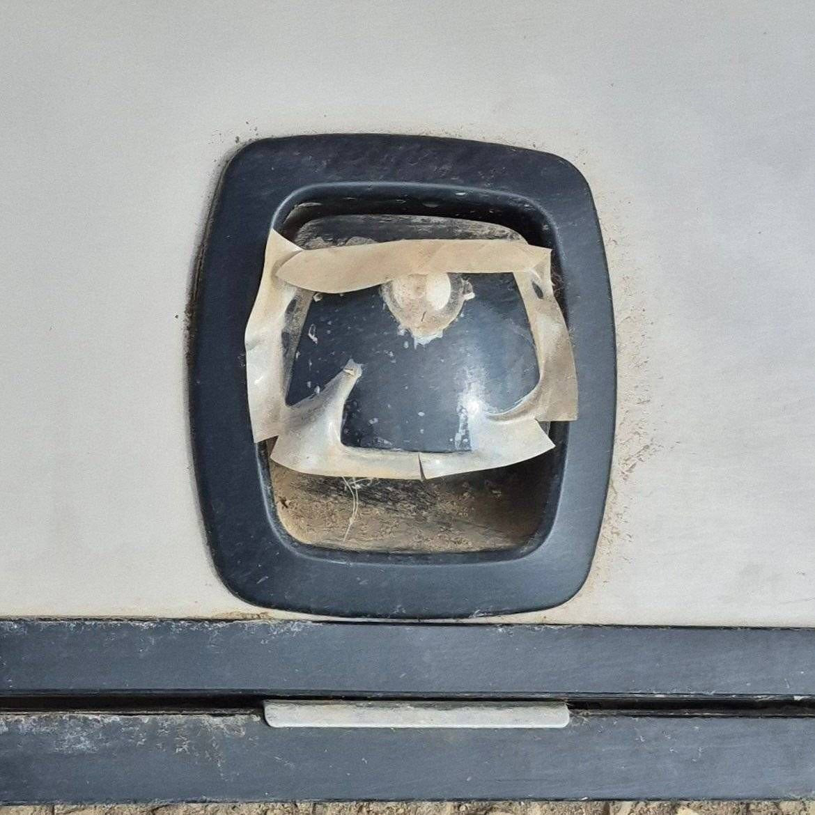 Used Radius Cornered Cargo Door - 47 5/8
