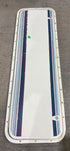 Used Radius Cornered Cargo Door 49 3/4" W x 14 3/4" H X 1/2" D - Young Farts RV Parts