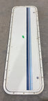 Used Radius Cornered Cargo Door 49 3/4" W x 14 3/4" H X 1/2" D - Young Farts RV Parts