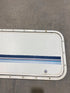 Used Radius Cornered Cargo Door 49 3/4" W x 14 3/4" H X 1/2" D - Young Farts RV Parts
