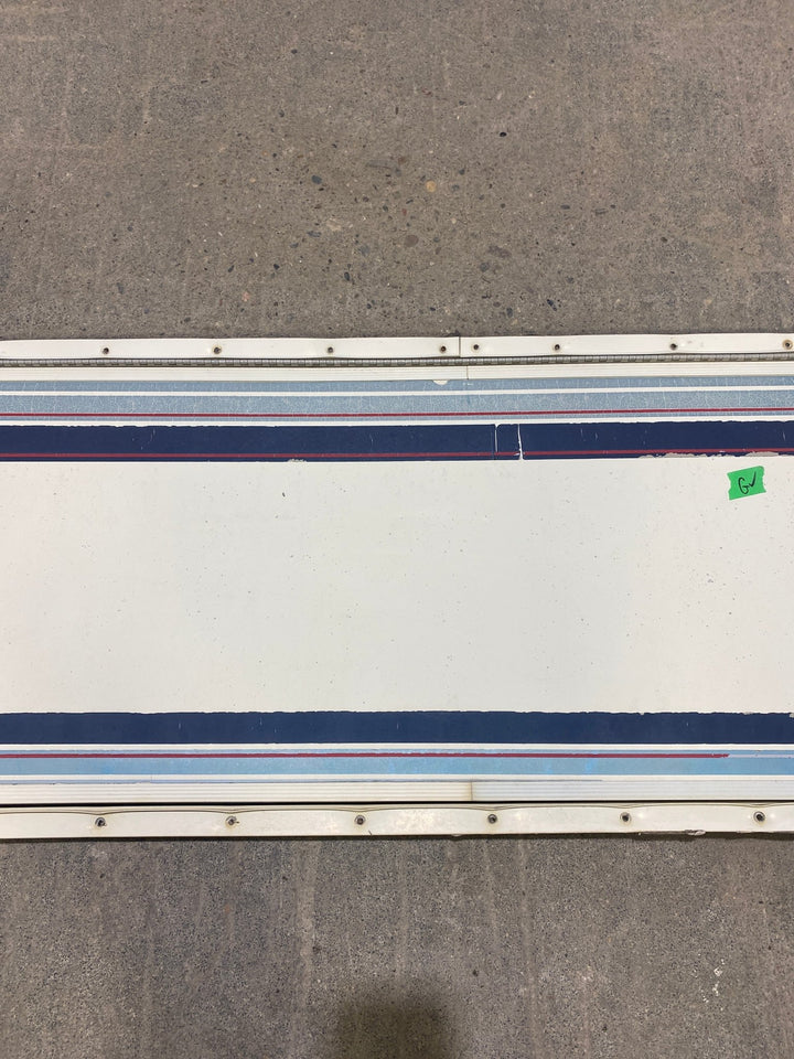 Used Radius Cornered Cargo Door 49 3/4" W x 14 3/4" H X 1/2" D - Young Farts RV Parts