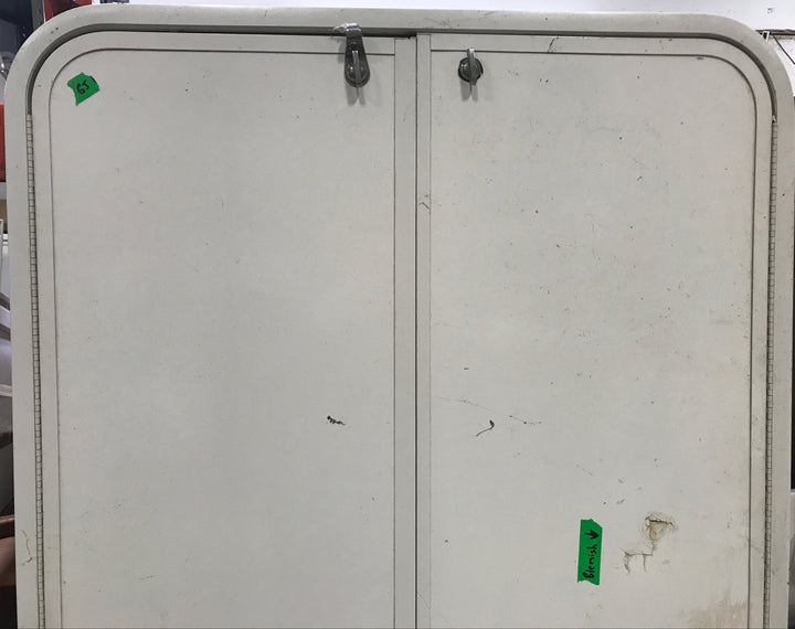 Used Radius Cornered Cargo Door 59 3/4" x 29 3/4" x 1" D - Young Farts RV Parts