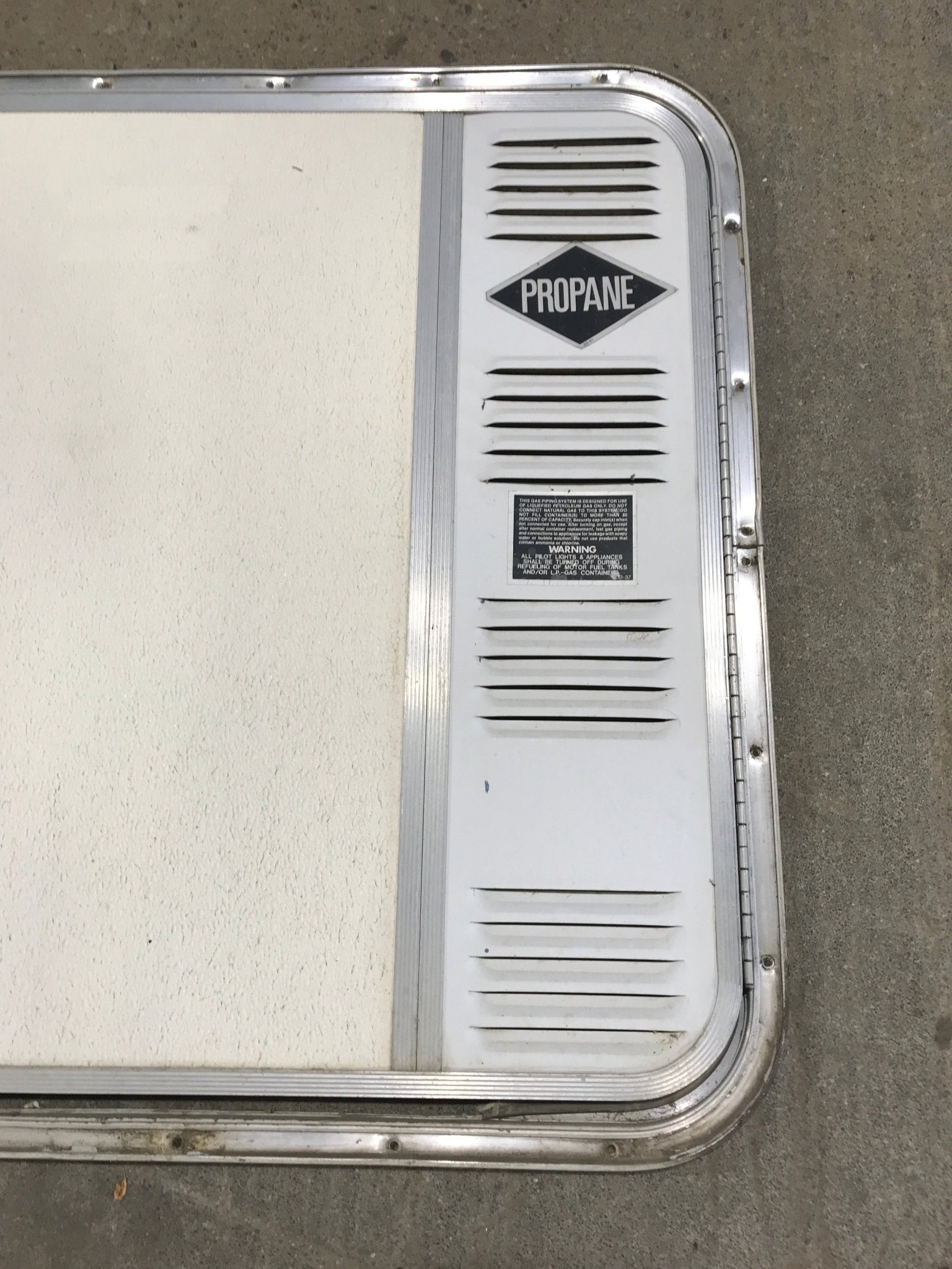 Used Radius Cornered Cargo LPG Door 27