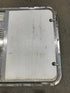 Used Radius Cornered Cargo LPG Door 27" W x 25 1/4" H X 3/4" D - Young Farts RV Parts