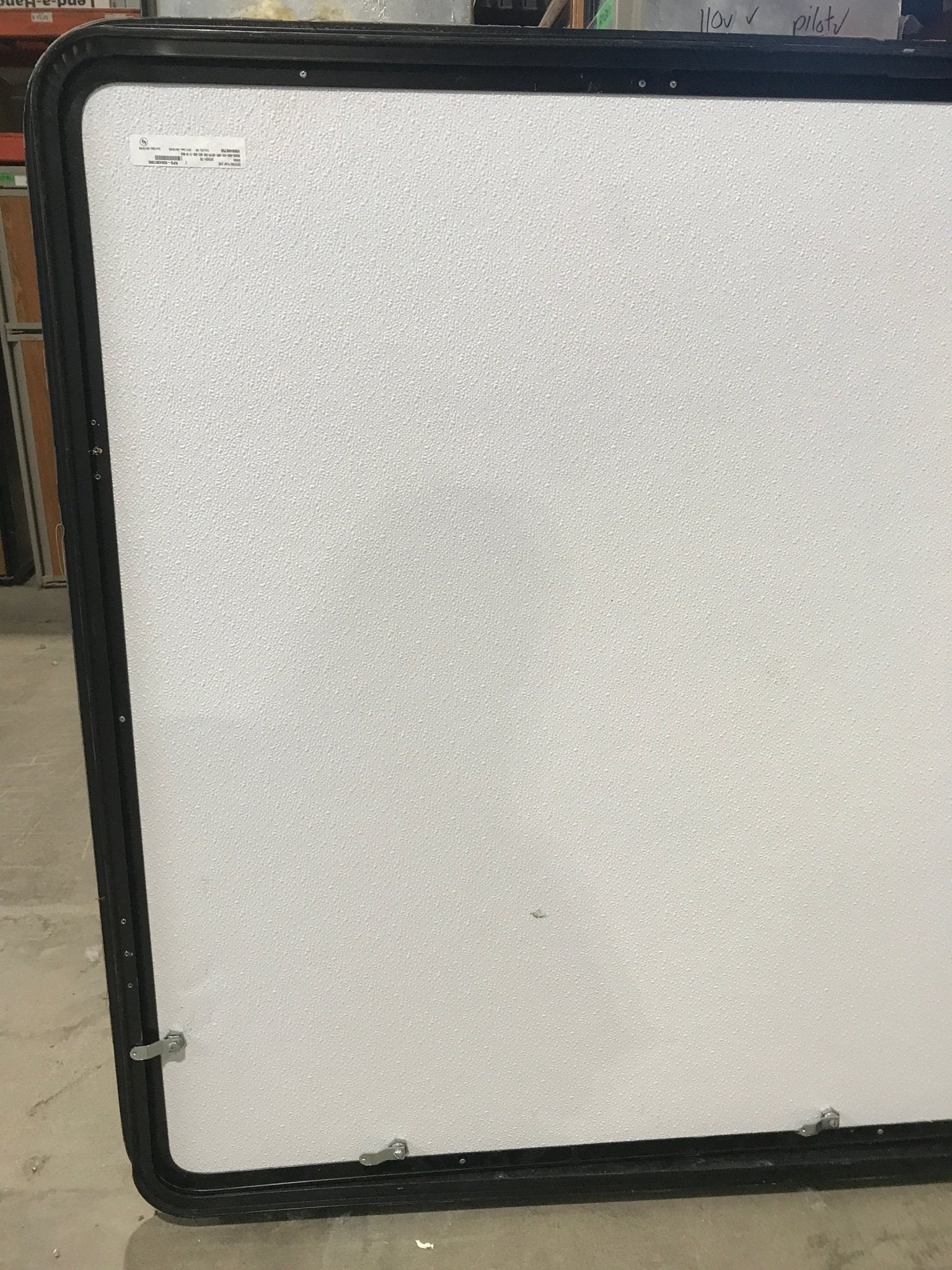 Used Radius Cornered Outdoor Kitchen Compartment Door 43 3/4