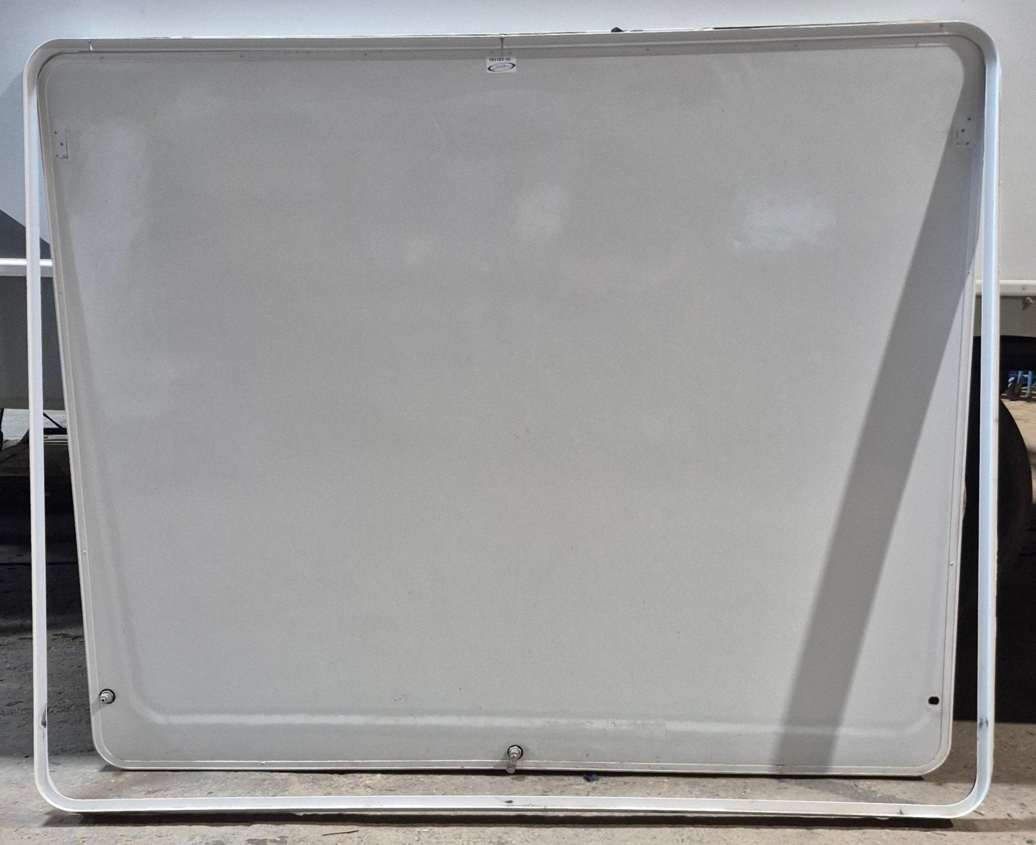 Used Radius Cornered Outdoor Kitchen Compartment Door 63 3/4" W x 51 1/2" H x 2" D - Young Farts RV Parts