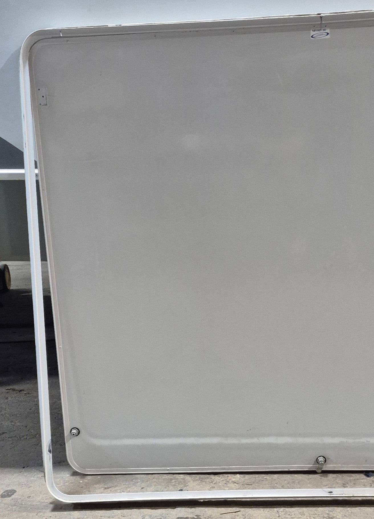 Used Radius Cornered Outdoor Kitchen Compartment Door 63 3/4