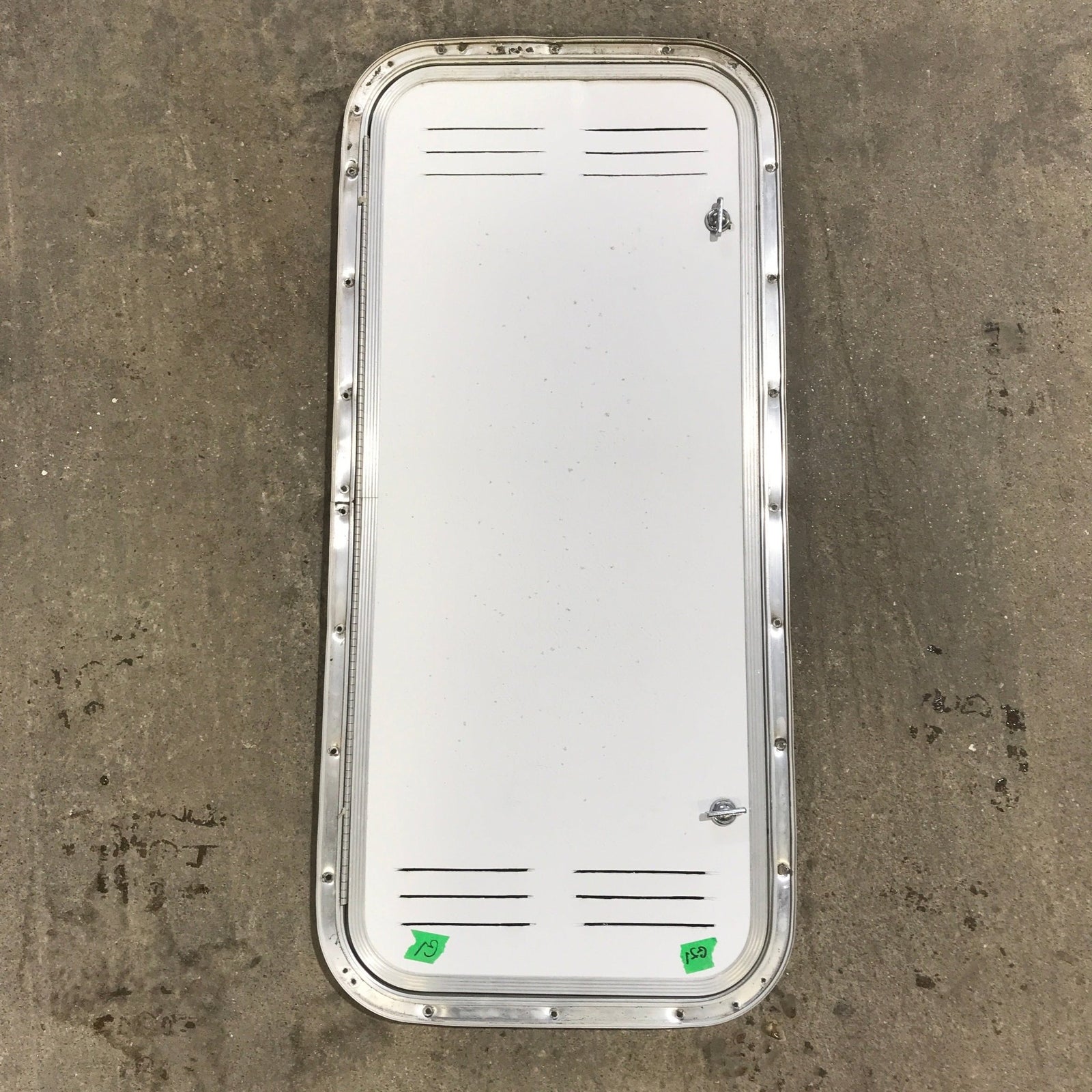 Used Radius Cornered Propane / Battery Cargo Door 13 3/4