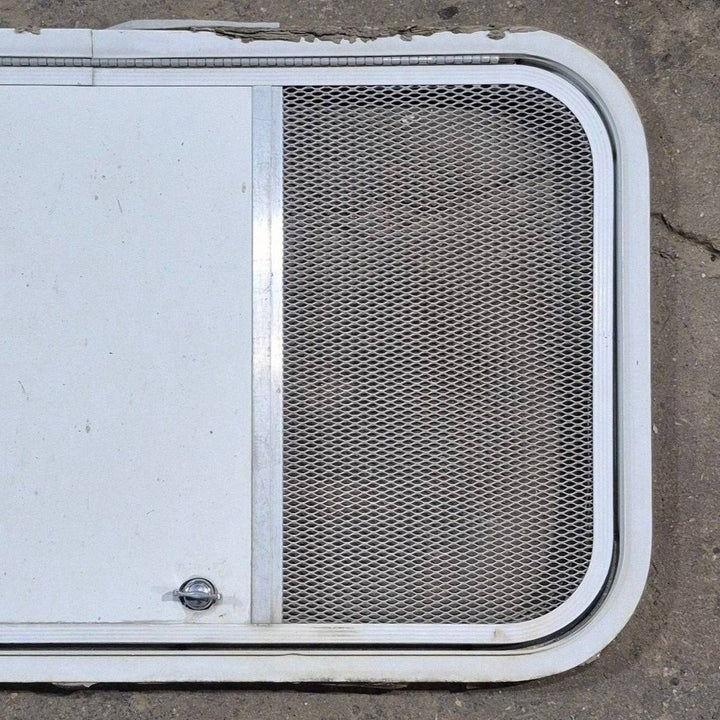 Used Radius Cornered Propane/ Battery Door - 29 7/8" X 17" X 1/2" - Young Farts RV Parts