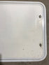 Used Radius Cornered Propane Cargo Door 29 1/2" x 23 7/8" x 3/4" D - Young Farts RV Parts
