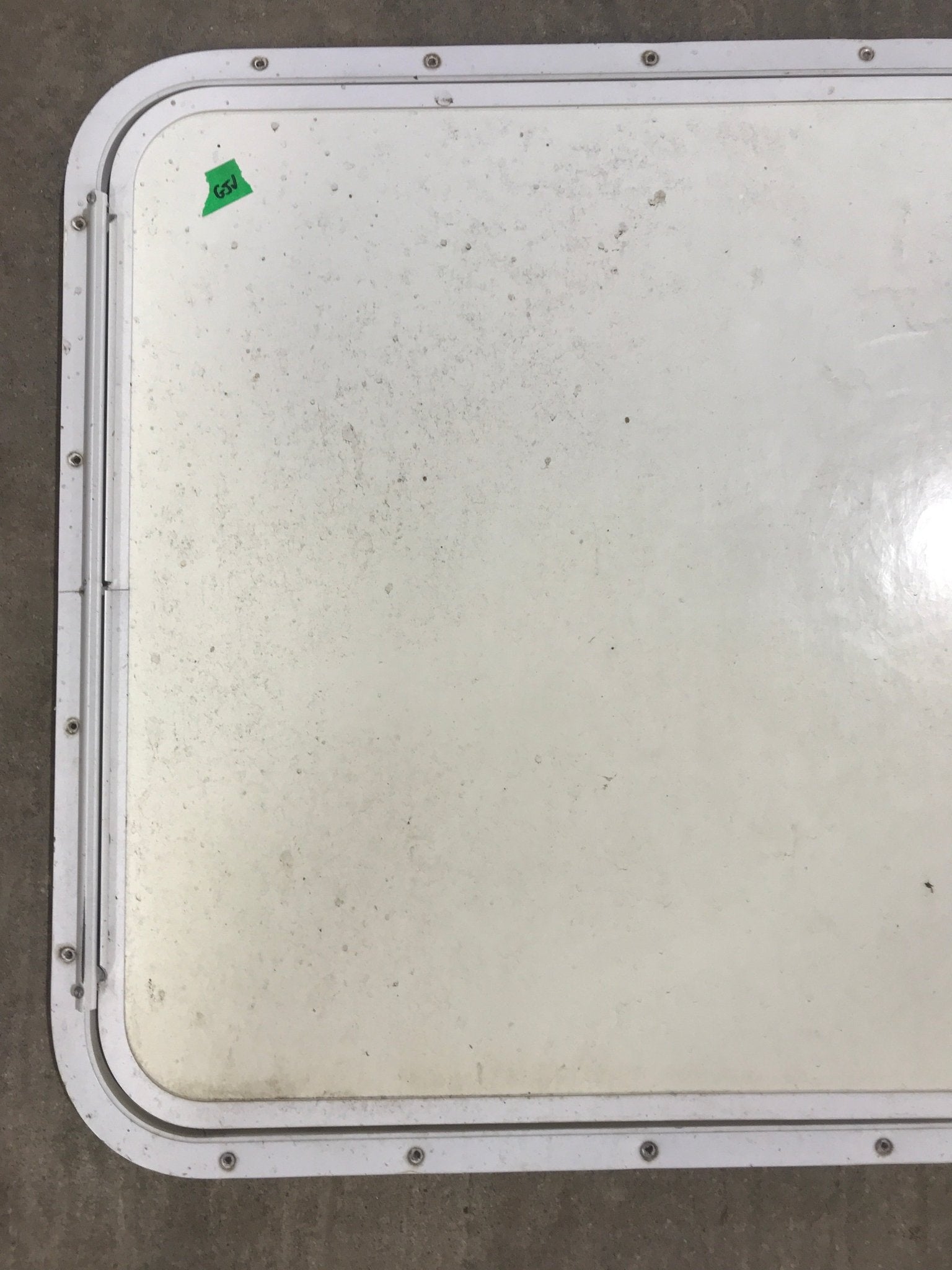 Used Radius Cornered Propane Cargo Door 29 3/4