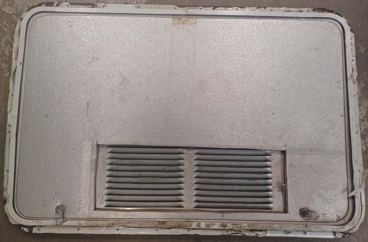 Used Radius Cornered Propane Cargo Door 36" x 23 1/4" x 5/8"D - Young Farts RV Parts