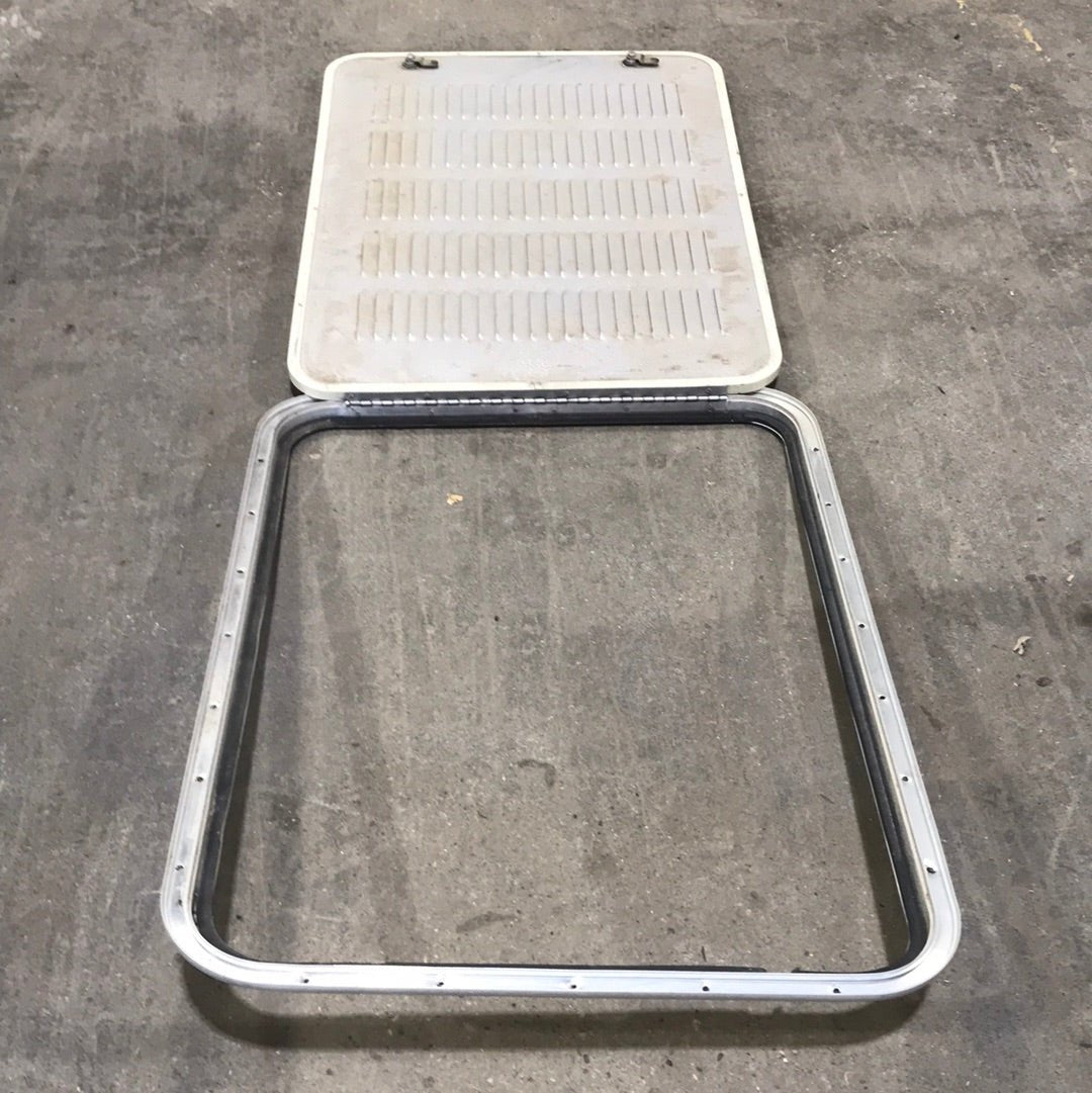 Used Radius Cornered Propane Door 31 7/8