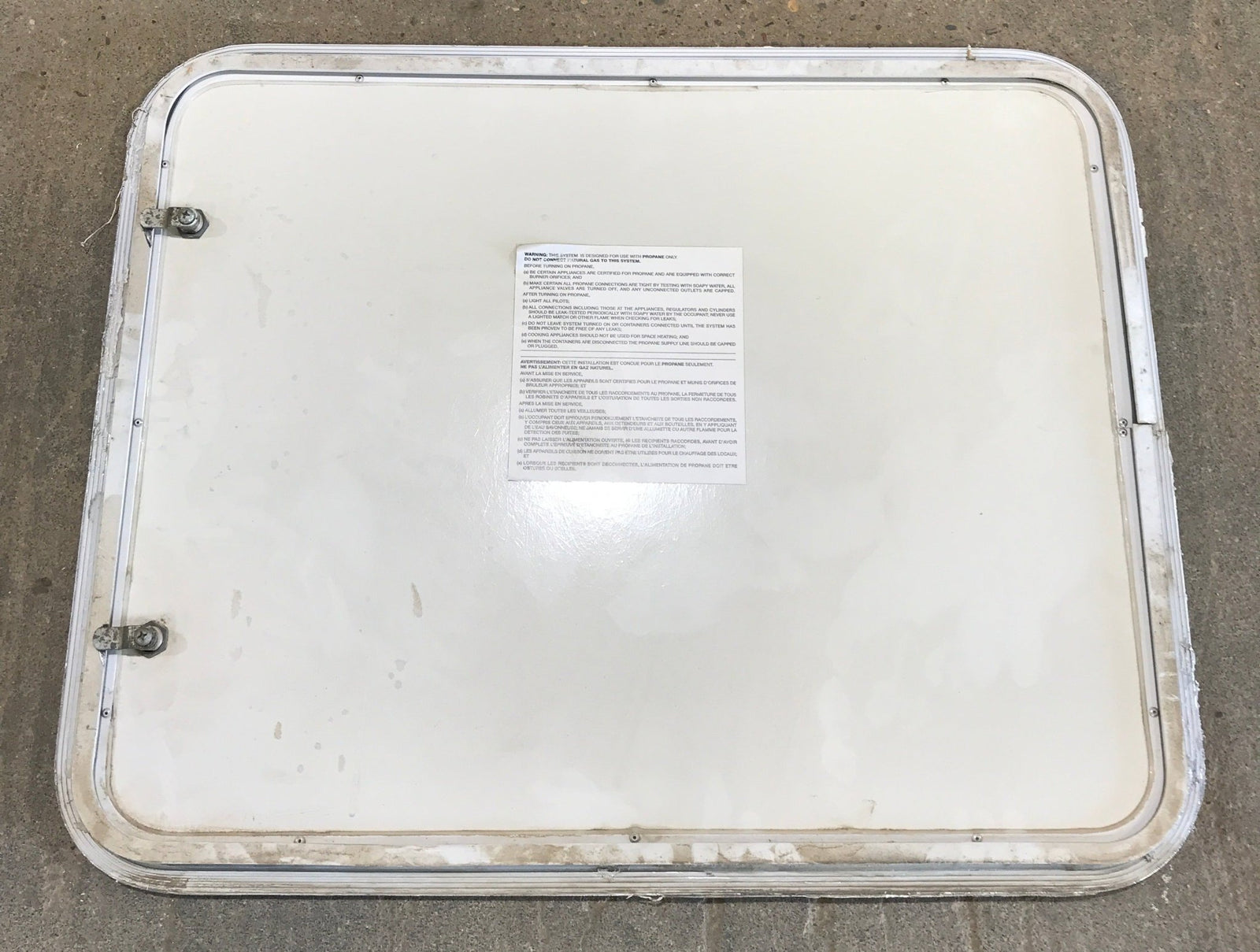 Used Radius Cornered Propane/Cargo Door 29 3/4