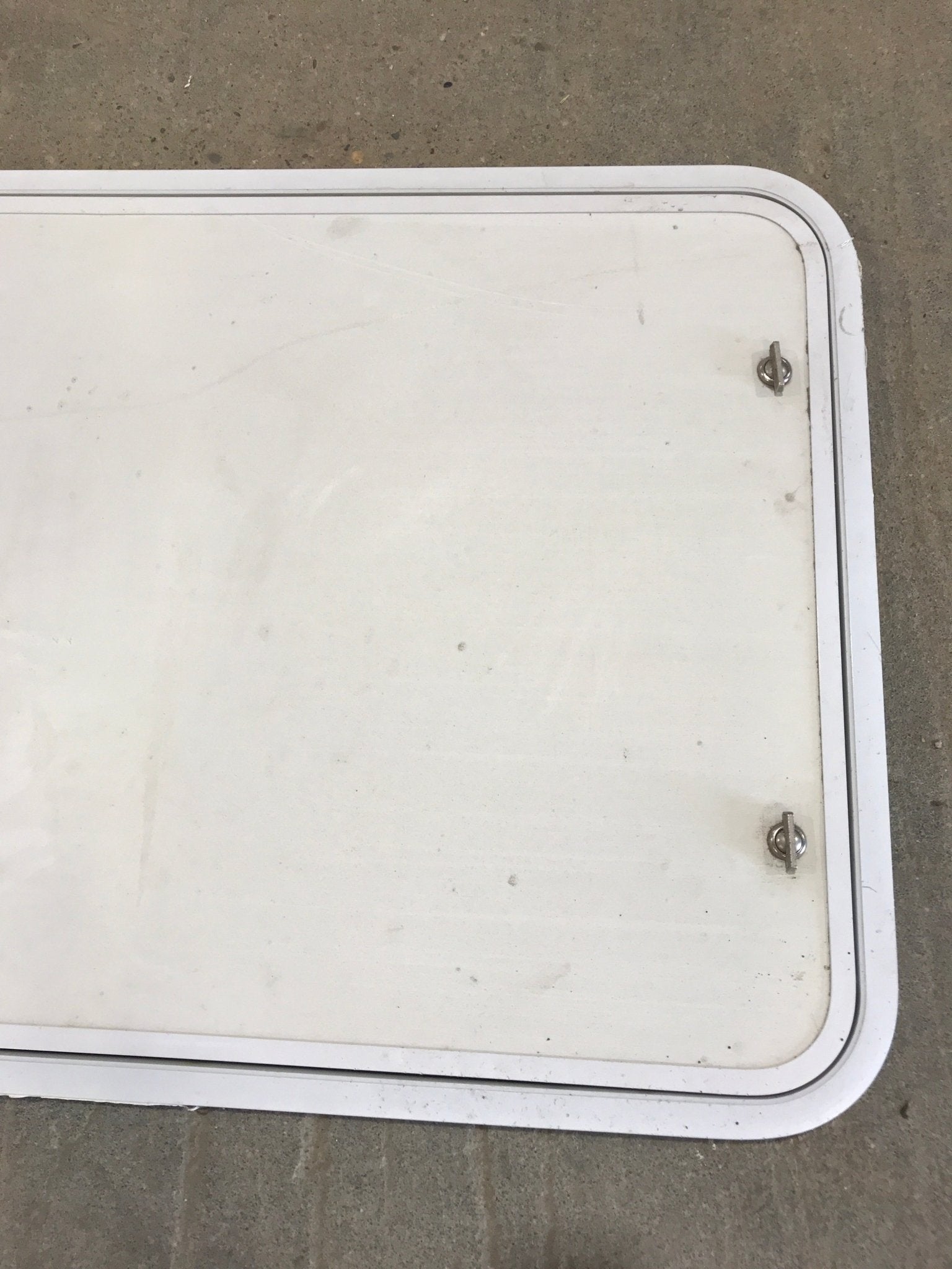 Used Radius Cornered Propane/Cargo Door 29 3/4
