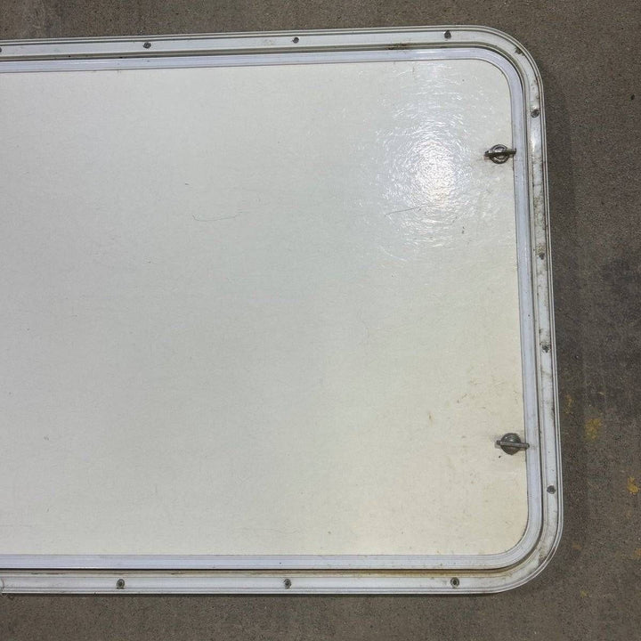 Used Radius Cornered Propane/Cargo Door - 35.75 X 23.75 X 0.75 - Young Farts RV Parts