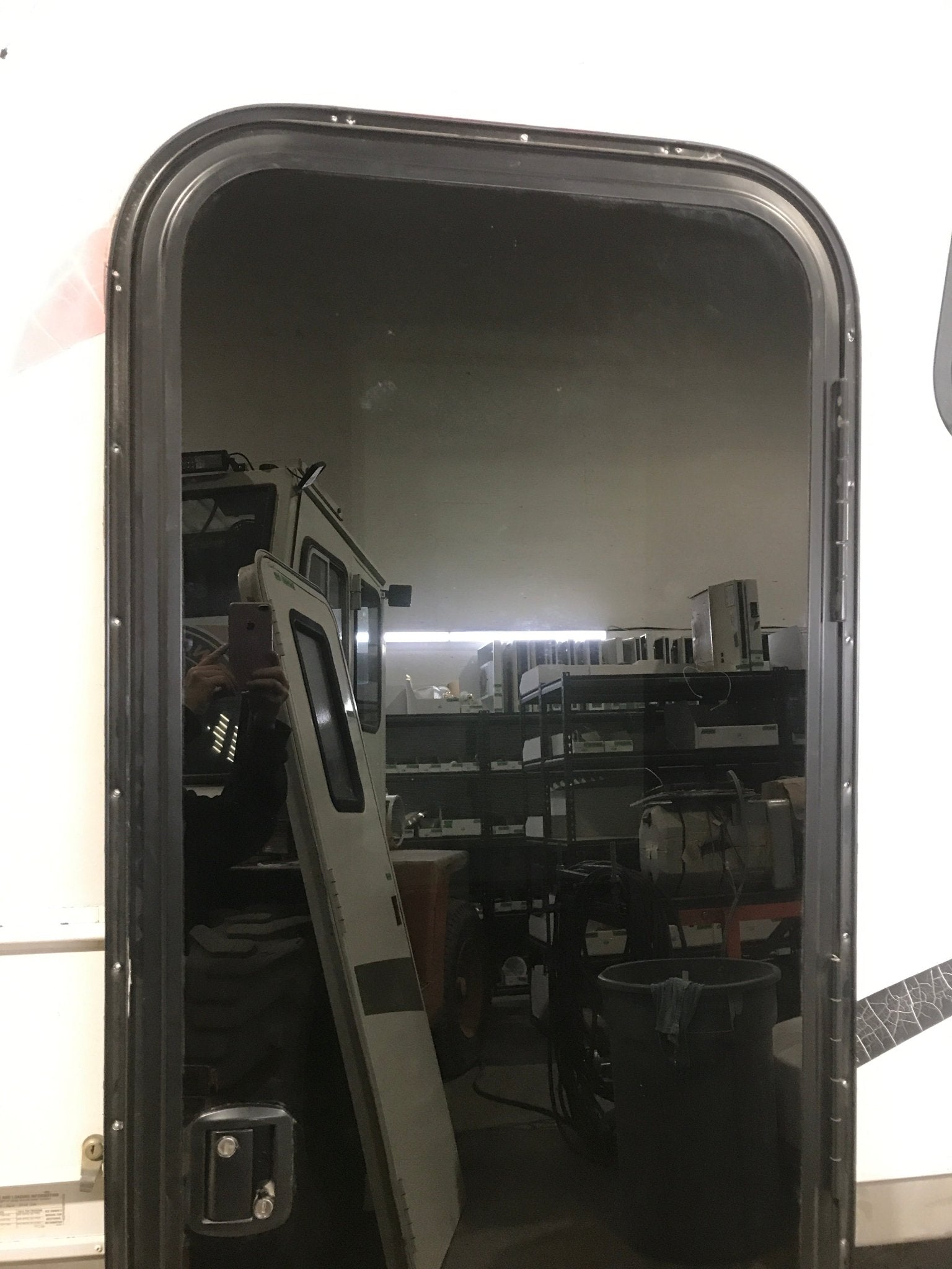 Used Radius Entry Door 72