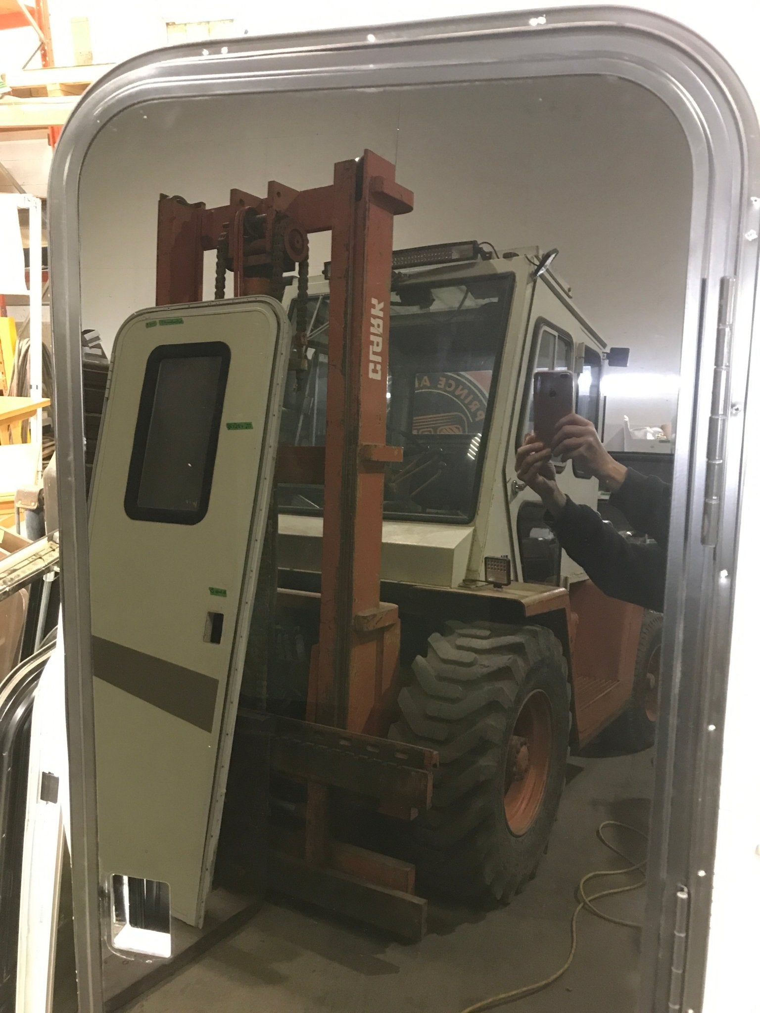 Used Radius Entry Door 72