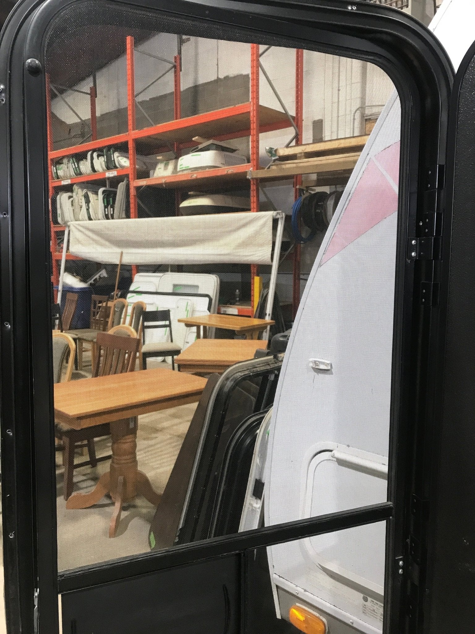 Used Radius Entry Door 72