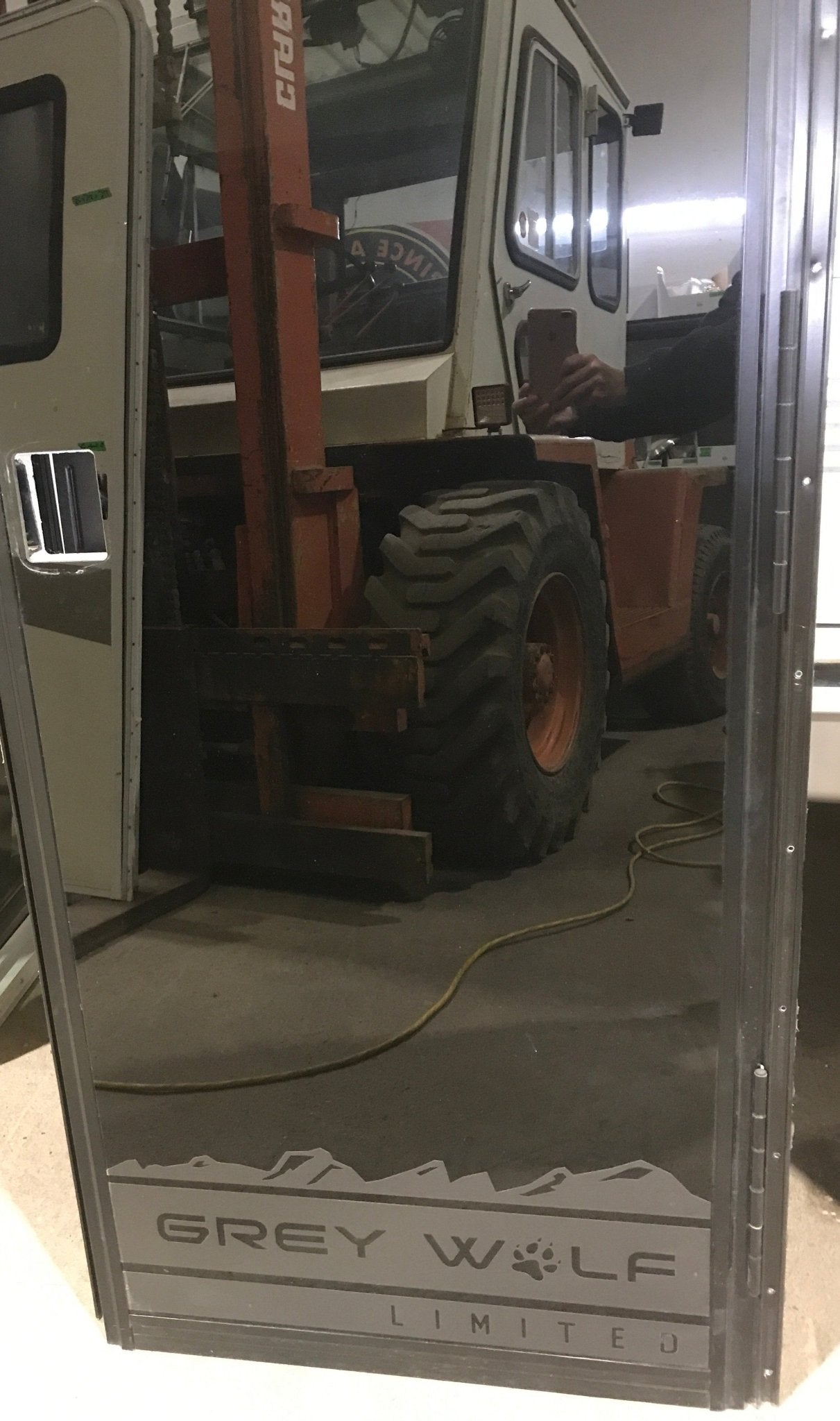 Used Radius Entry Door 72