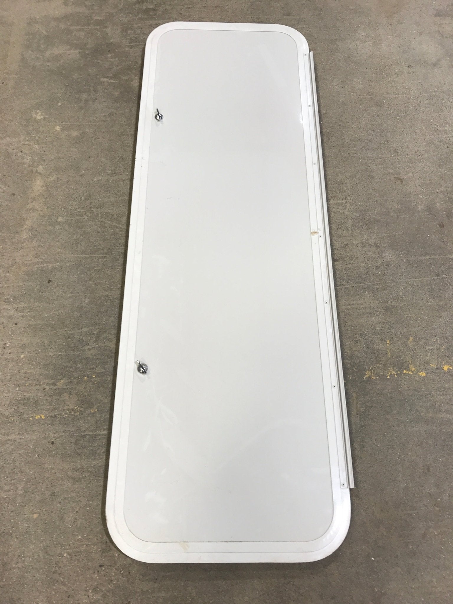 Used Radius Opening Rock Guard Cover : 52 1/2" x 16 1/2" X 3/4" D - Young Farts RV Parts