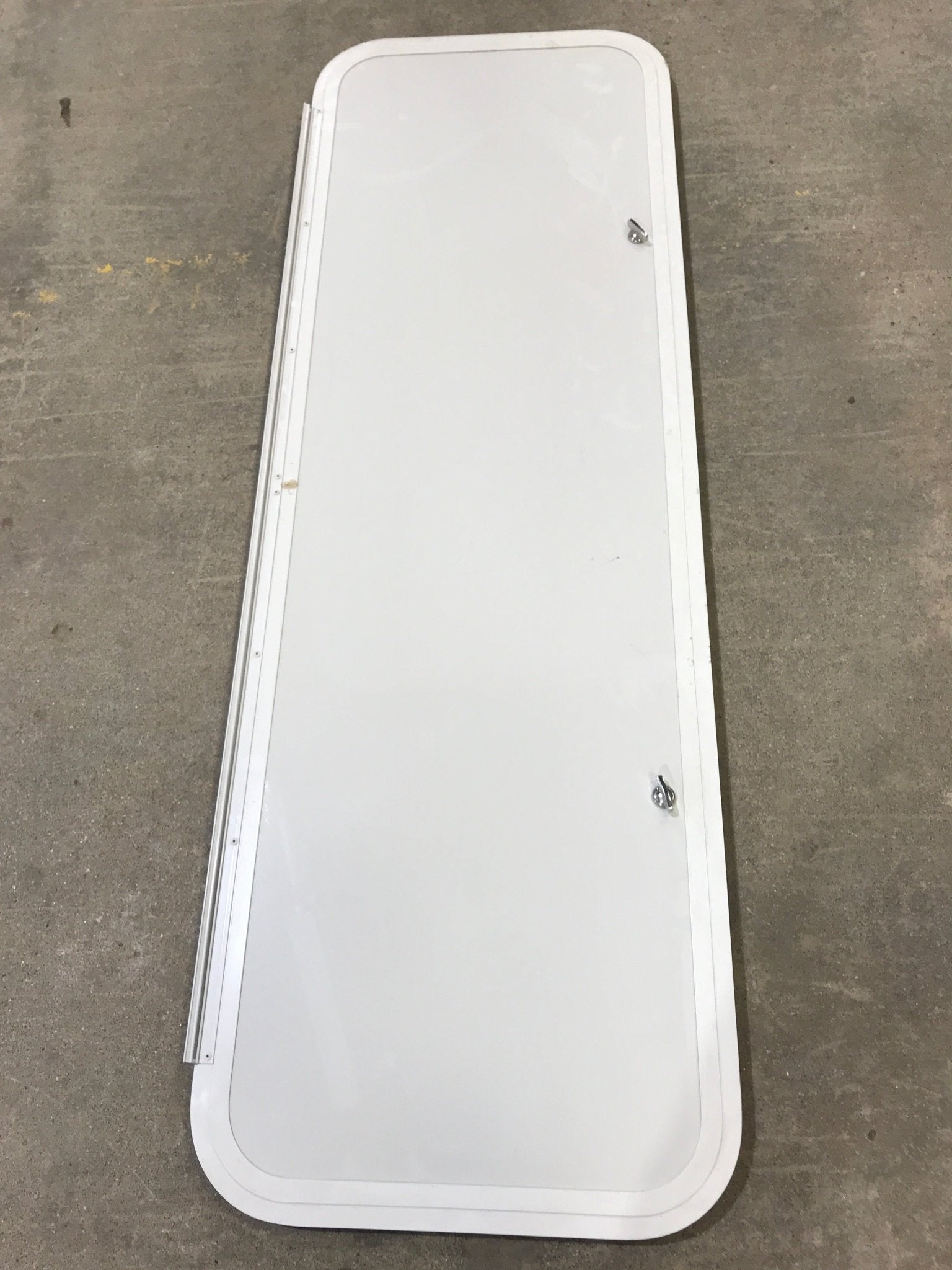 Used Radius Opening Rock Guard Cover : 52 1/2" x 16 1/2" X 3/4" D - Young Farts RV Parts